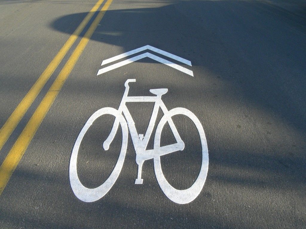 Bicycle Sharrows