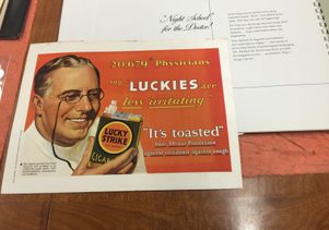 An old ad for Luckies