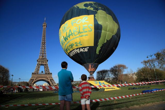 Start of UN climate talks in Paris