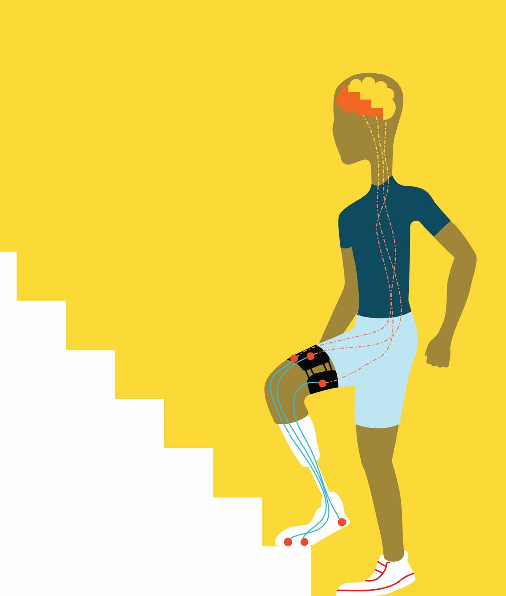 Ankle sensors that record movement