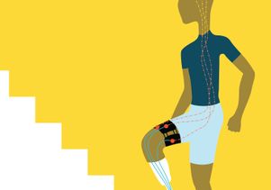 Ankle sensors that record movement