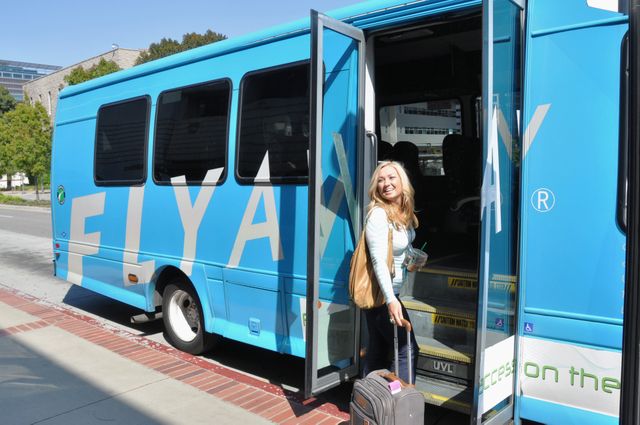 travel from ucla to lax