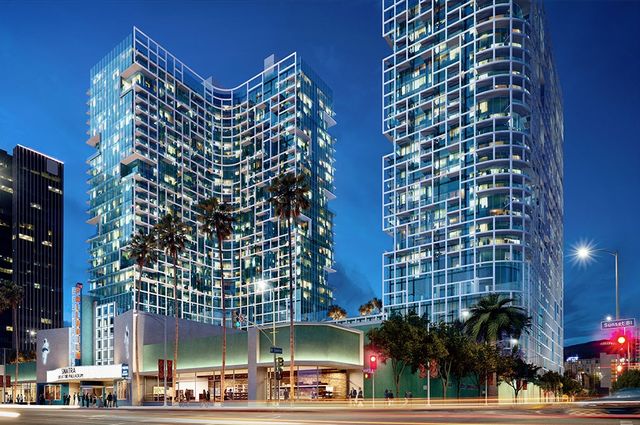 Hollywood Palladium towers