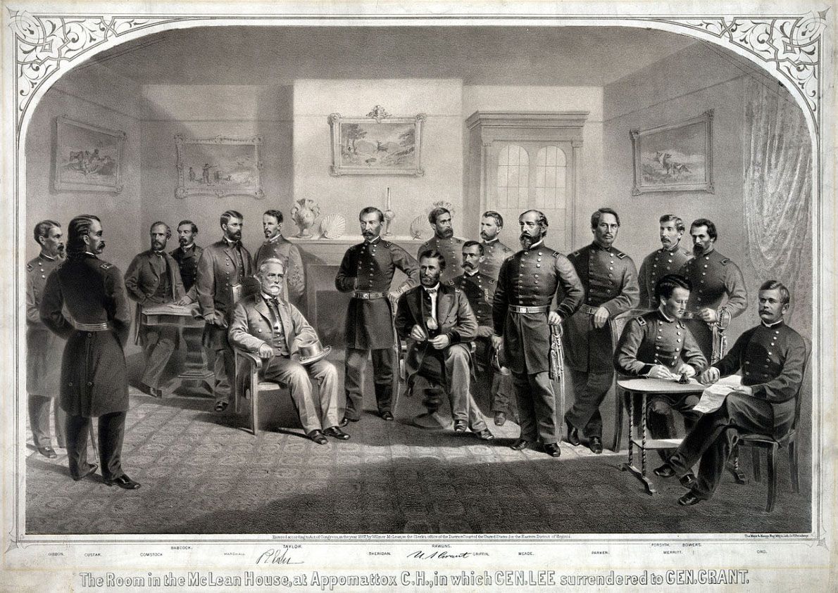 Civil War surrender