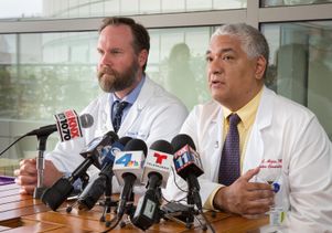 Dr. Brian Reemtsen, associate clinical professor of pediatric heart surgery and surgical director of the Pediatric Heart Transplant Program, Mattel Children’s Hospital UCLA