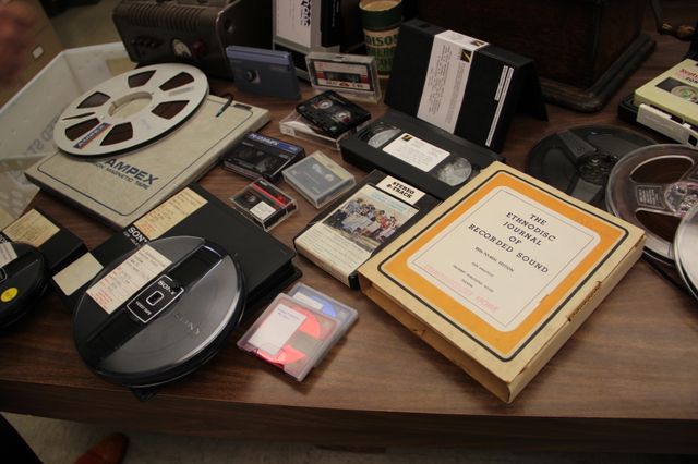 Magnetic media at the UCLA Ethnomusicology Archive