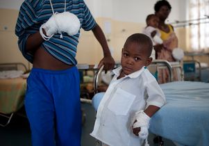 Patients from a pediatric program in Maputo, Mozambique.