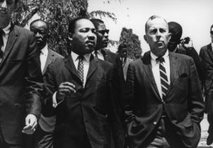MLK and UCLA Chancellor Franklin Murphy