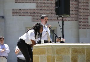 Janay Williams and Mick Deluca