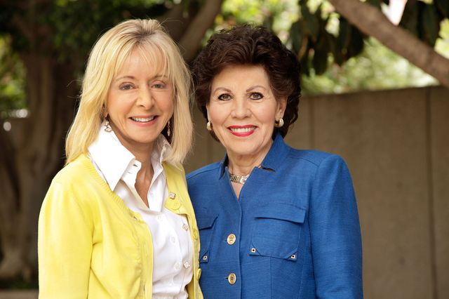 Judy Olian and Marion Anderson 
