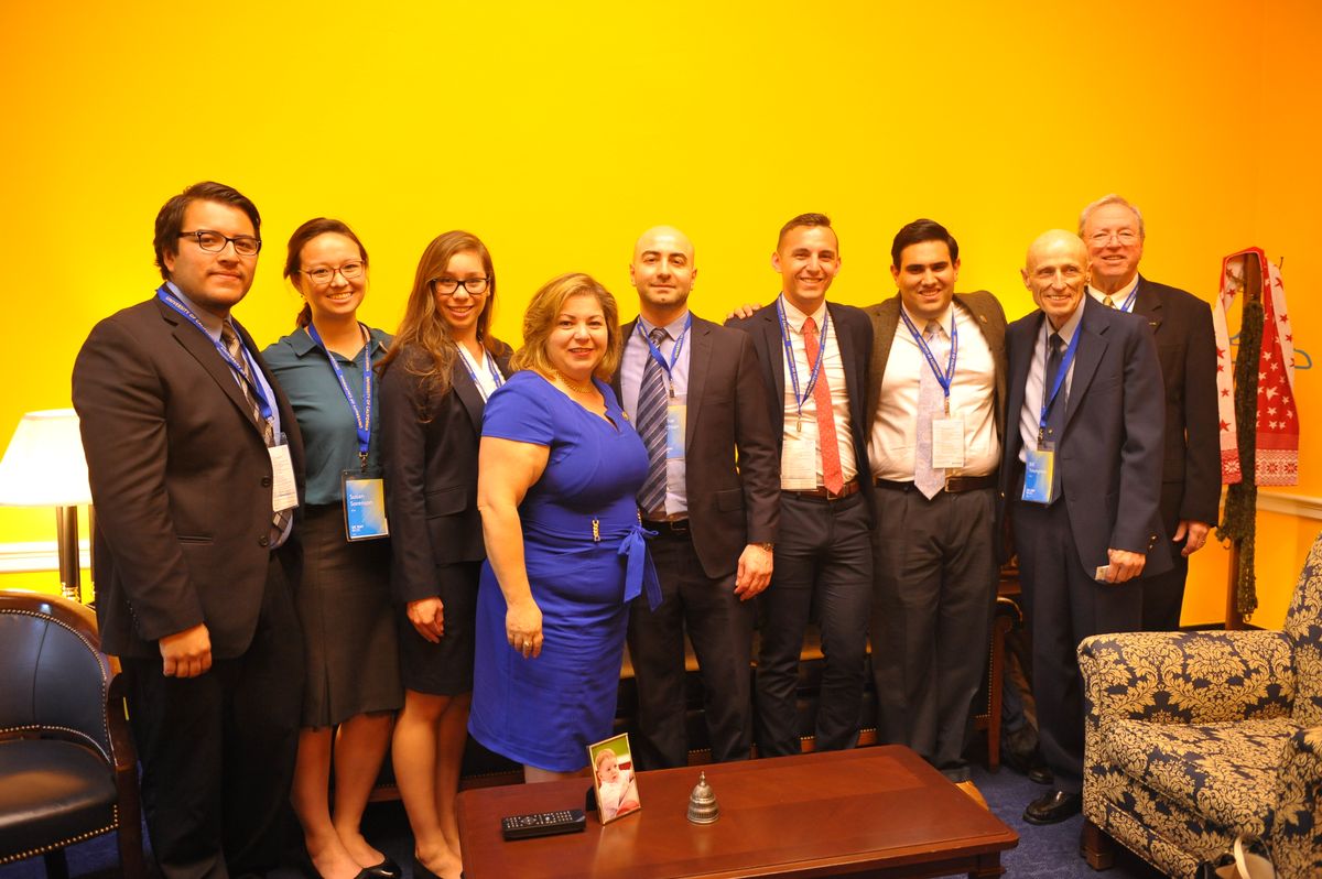 UCLA advocates with Congresswoman Linda Sanchez