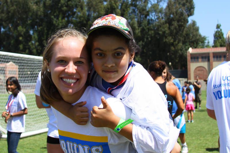 Prime Time Games with a UCLA student-athlete and a participant
