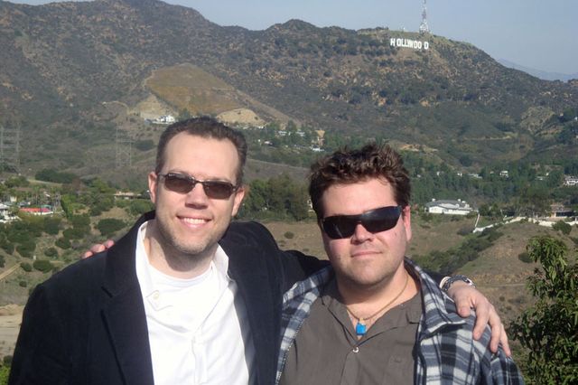 Dan Russ and his best friend, Gal Sont