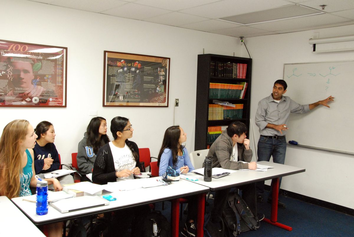 Neil Garg teaching at UCLA