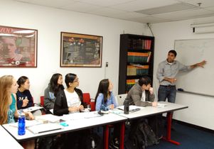 Neil Garg teaching at UCLA