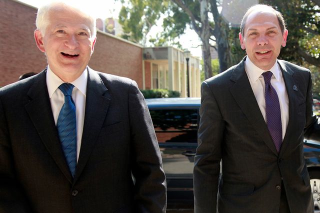 Chancellor and VA Secretary McDonald