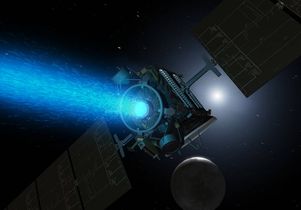 Artist’s rendering of Dawn, Ceres 