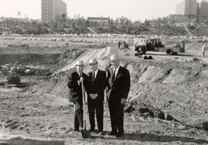 Pauley Pavilion groundbreaking 1964