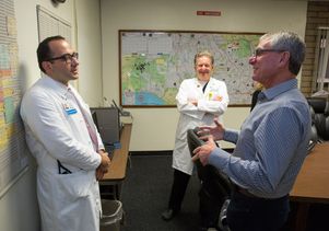 Dr. Olcay Aksoy, Charles Gold, Dr. Mark Morocco