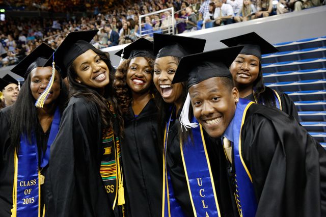 Commencement 2015 students 