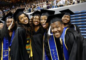 Commencement 2015 students 
