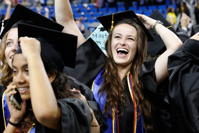 Commencement 2015 students