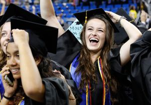 Commencement 2015 students