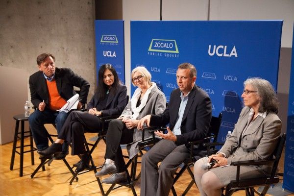 Gentrification panel at a UCLA-Zocalo event