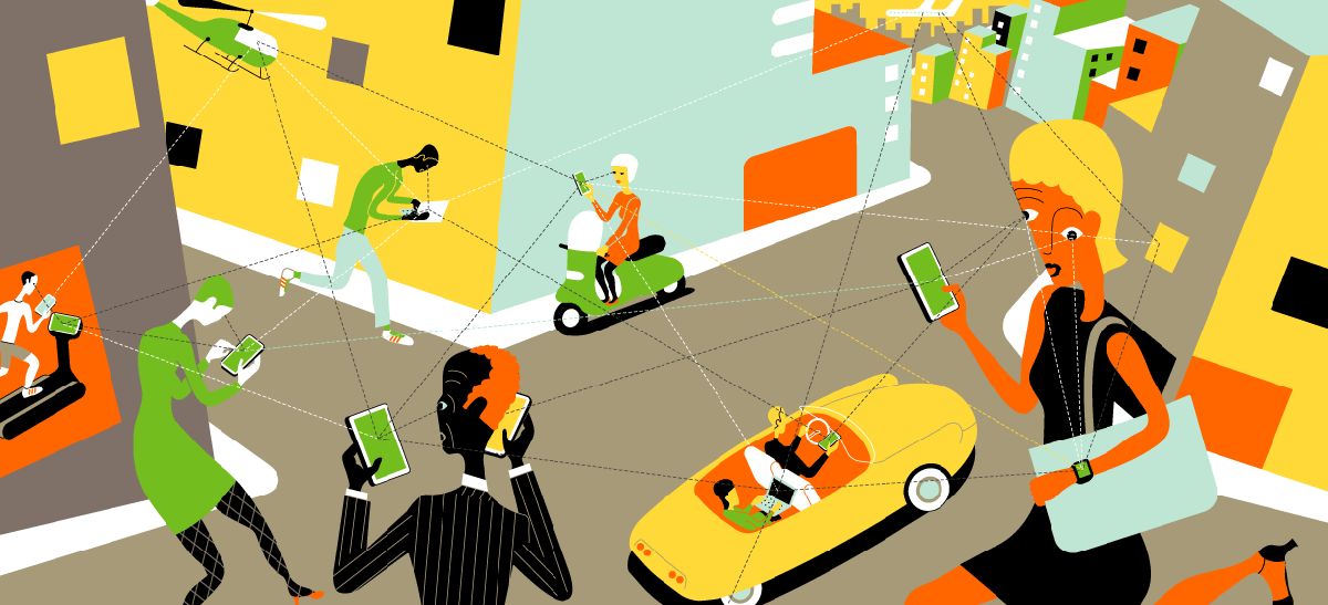 Illustration for "Stress Fracture" story 