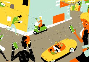 Illustration for "Stress Fracture" story 