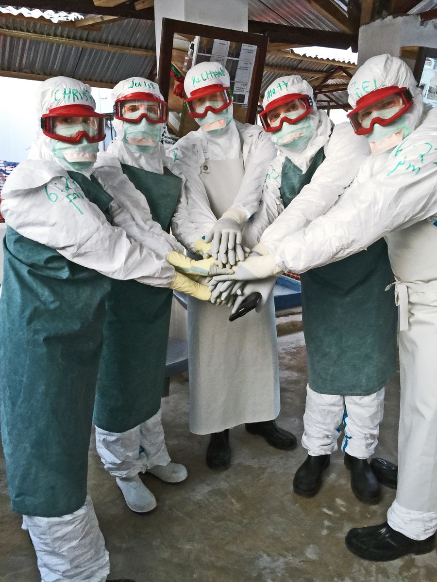 Dr. Matthew Waxman in Sierra Leone 2015