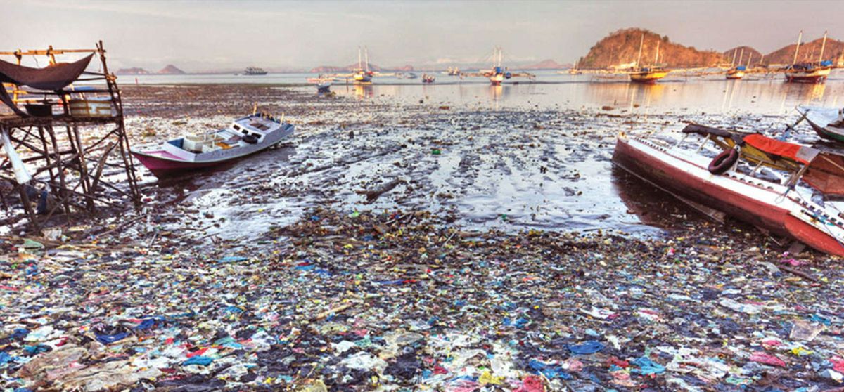 Ocean plastic pollution
