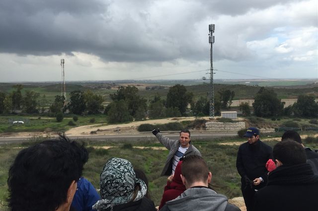 Olive Tree Initiative trip to Sderot, Israel