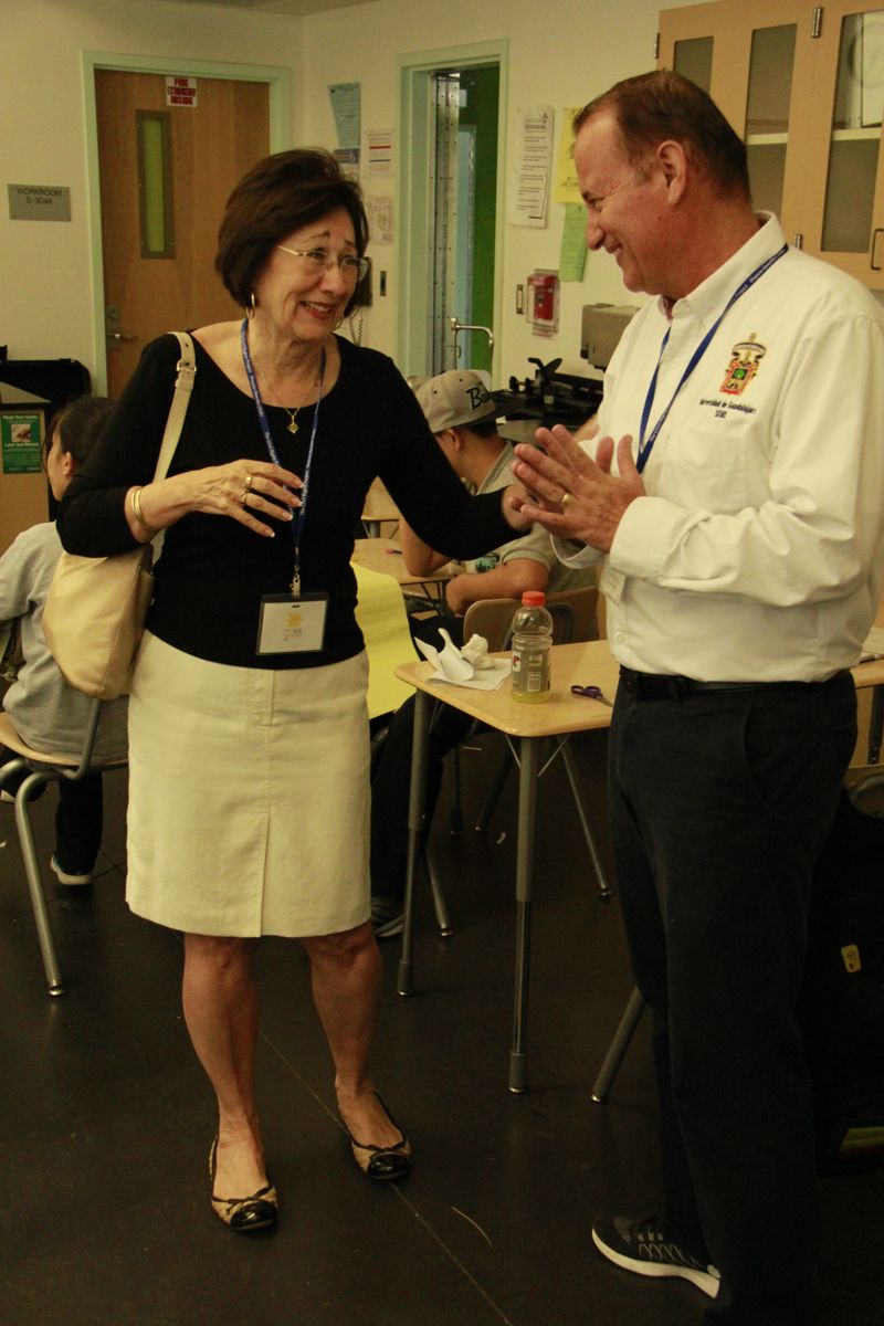Patricia Gandara and Manuel Rosas Verdin