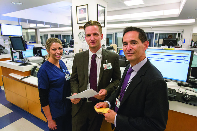 Stephanie Hice, Mark Mayes and Dr. Daniel Vigil