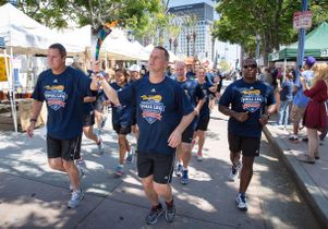 Special Olympics torch