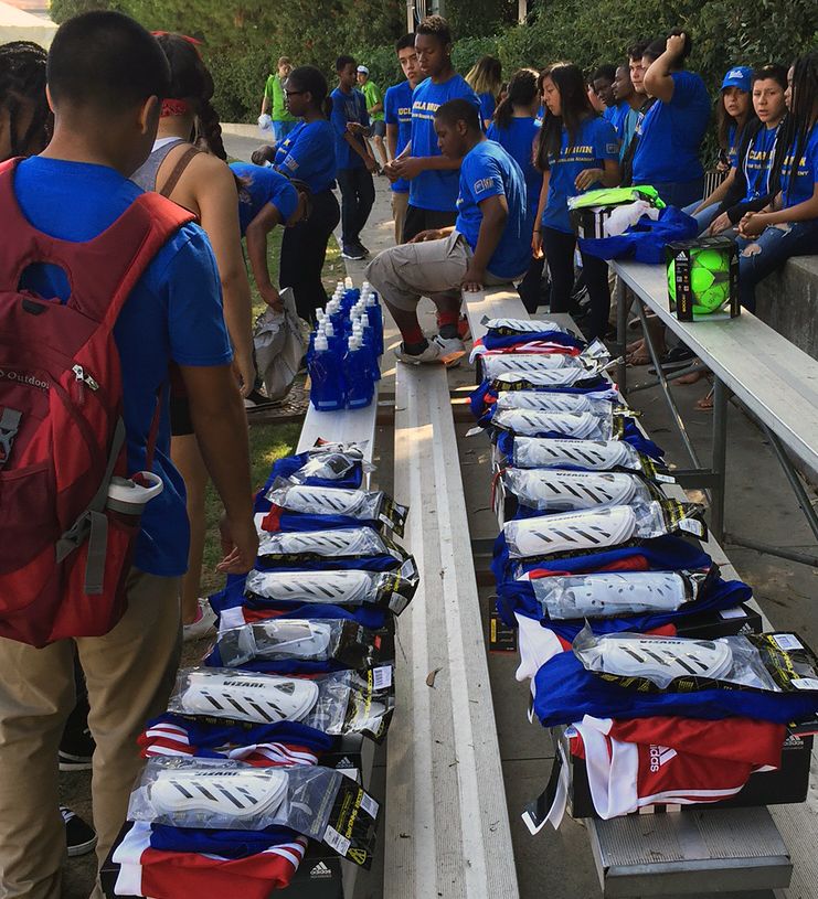 Special Olympics gear