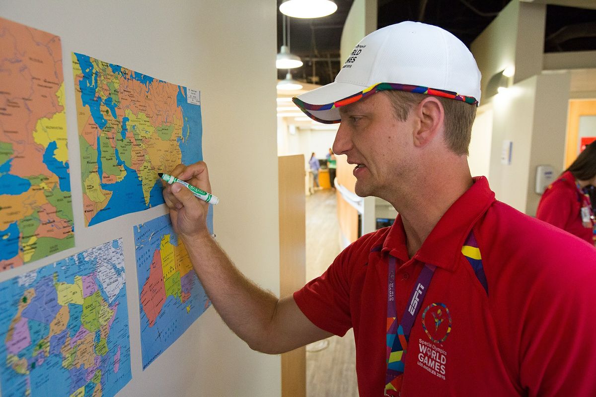 Mark Mayes, UCLA Health co-chair of the world games and executive director of emergency, trauma services and performance excellence at UCLA Health