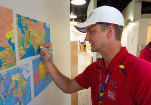 Mark Mayes, UCLA Health co-chair of the world games and executive director of emergency, trauma services and performance excellence at UCLA Health