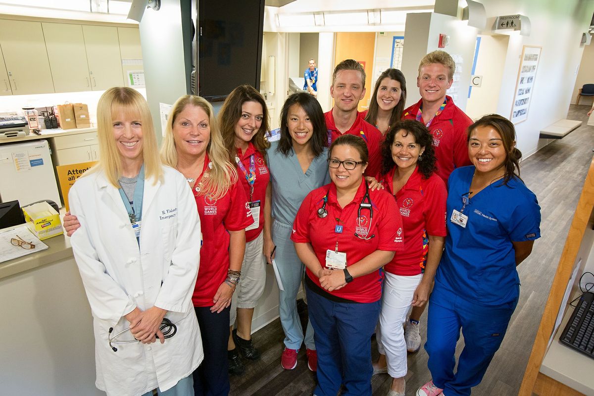 UCLA Health staff at the Special Olympics World Games Polyclinic
