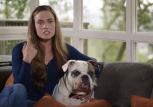 Natalie Coughlin and Dozer