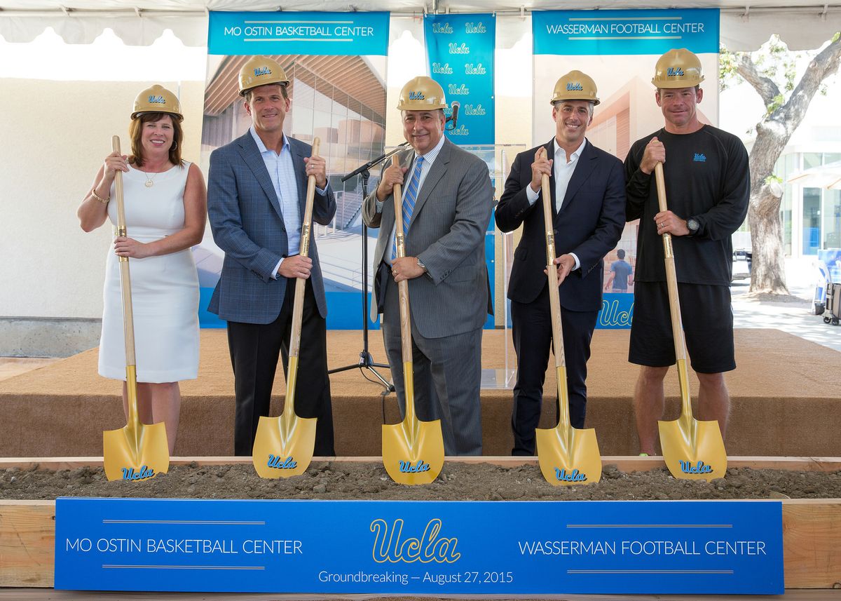 Wasserman and Ostin centers groundbreaking 