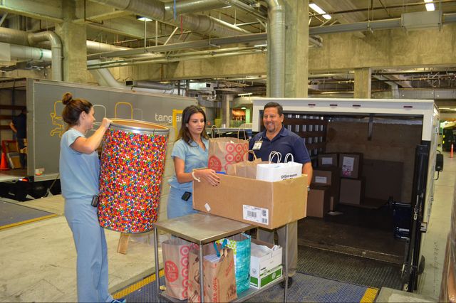 Jess Samson and Saba Riazati, both cardiac perfusionists from the Ronald Reagan UCLA Medical Center Operating Rooms 
