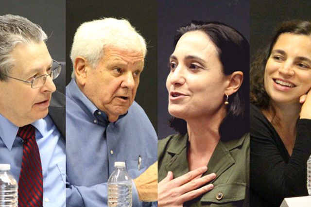 Moderator and panelists on "Understanding the Iran Nuclear Deal"