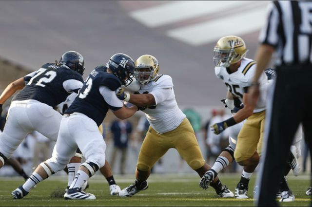 Bruin football players