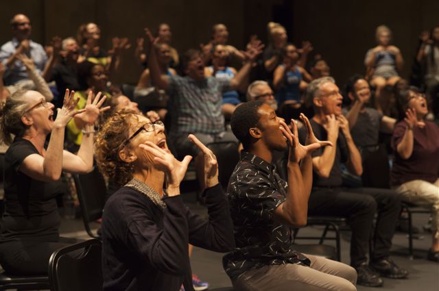 UCLA students, staff and faculty in “The Symphonic Body UCLA”