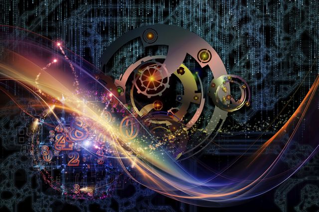 Stock image of data