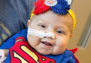 Norah Booth, patient at Mattel Children's Hospital UCLA