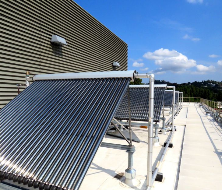 Solar water heating tubes