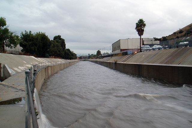 Ballona Creek rain